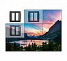 מתקן Video Wall דק במיוחד B-TECH BT8312 עם מנגנון Push to Pop-Out