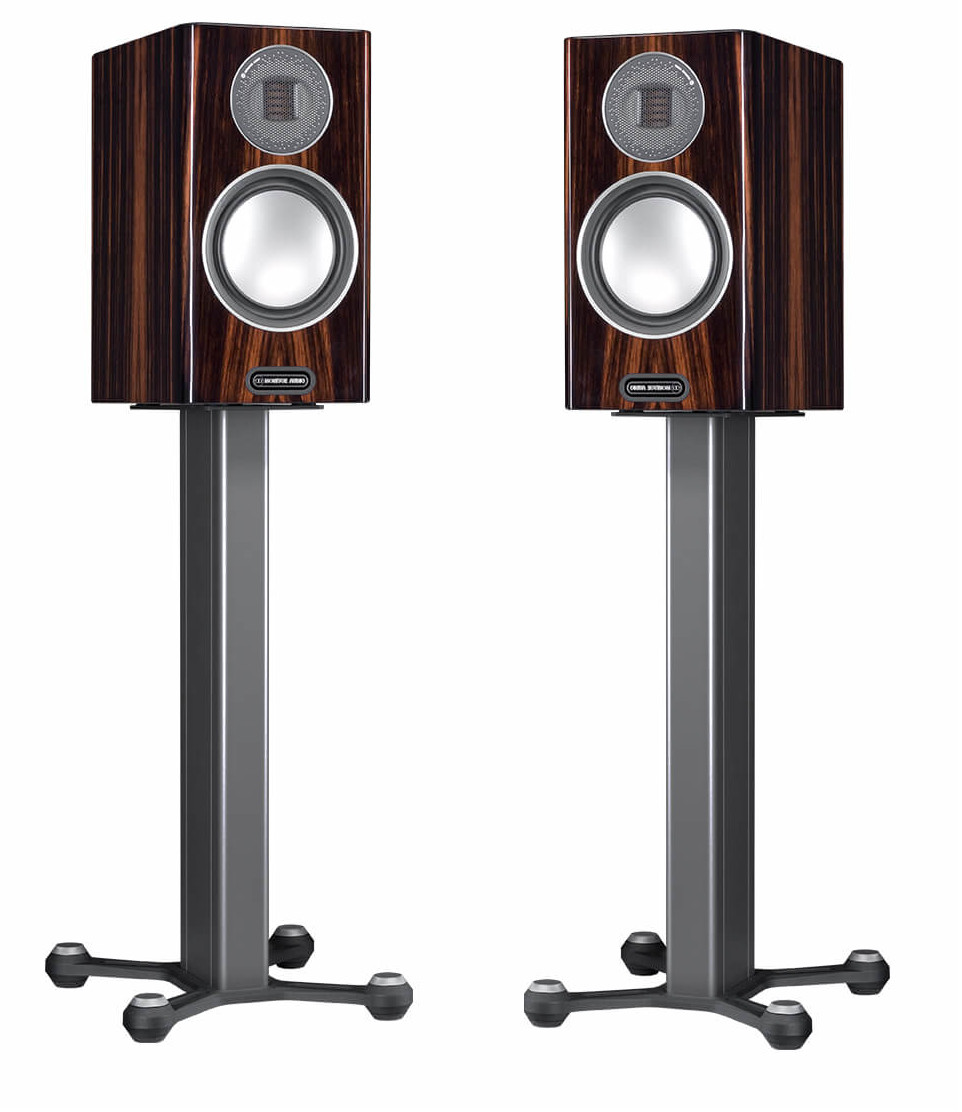 זוג מעמדים לרמקולים מדפיים MONITOR AUDIO STANDS זוג מעמדים לרמקולים מדפיים MONITOR AUDIO STANDS