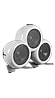 סאב-וופר עוצמתי 3x12 אינץ' לתנאי חוץ ופנים - Pequod Acoustics Altano 18.1