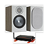 סט רמקולים מדפיים Monitor Audio Bronze 50 עם מגבר IA40-3