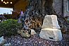 Menhir di Luce SOFT – תאורת חוץ יוקרתית בעיצוב טבעי עם חריץ תאורה אופקי