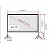 מסך הקרנה מסגרת נייד SINOSCREEN TT146X266FRAME - בקרוב