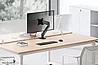 זרוע שולחנית עם מנגנון גז למסך מחשב Neomounts DS70-700BL1