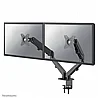 זרוע שולחנית לזוג מסכי מחשב Neomounts DS70-700BL2