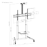 EAZO IR-100 – עגלת מסך מקצועית מתכווננת למסכי 60–100 אינץ׳
