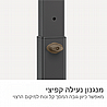 EAZO IR-100 – עגלת מסך מקצועית מתכווננת למסכי 60–100 אינץ׳