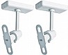 זוג מתלים לרמקולים לתלייה מהתקרה B-TECH BT342