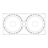 NEXT ProAudio LAs418A – סאב-וופר אקטיבי כפול 18