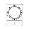 NEXT ProAudio PFA18sHP – סאב-וופר אקטיבי 18״ קומפקטי עם מגבר DSP פנימי
