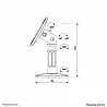 Neomounts SPEAKER-W100 – מתקן קומפקטי לרמקולים עם כיוונון מלא (עד 3.5 ק״ג)