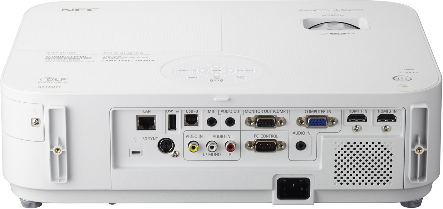 NEC M403H Connectors NEC M403H Connectors