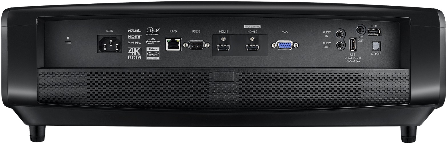Optoma UHZ65 BACK Optoma UHZ65 BACK