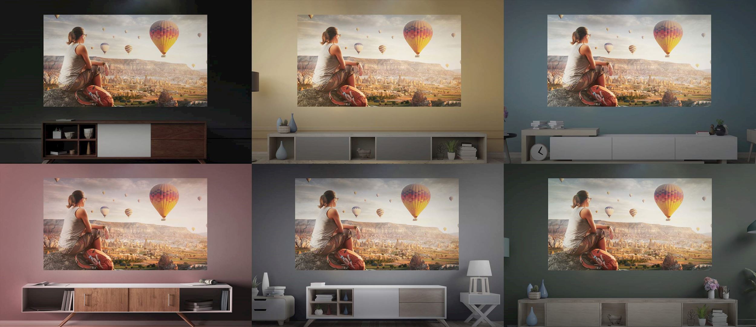 OPTOMA UHD35 Wall Color OPTOMA UHD35 Wall Color