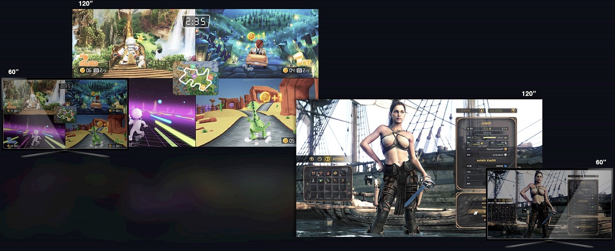 OPTOMA UHD30 BIG SCREEN OPTOMA UHD30 BIG SCREEN