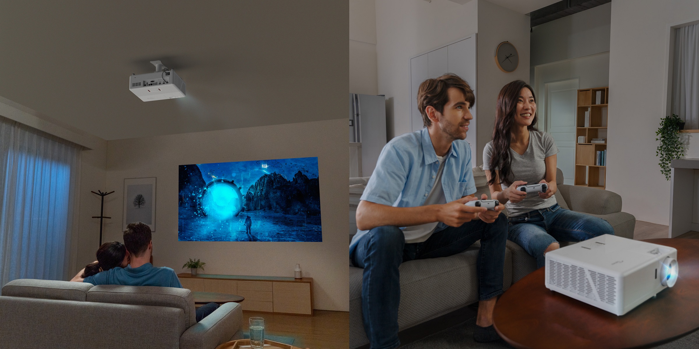 Optoma UHZ50 Lights-on viewing Optoma UHZ50 Lights-on viewing