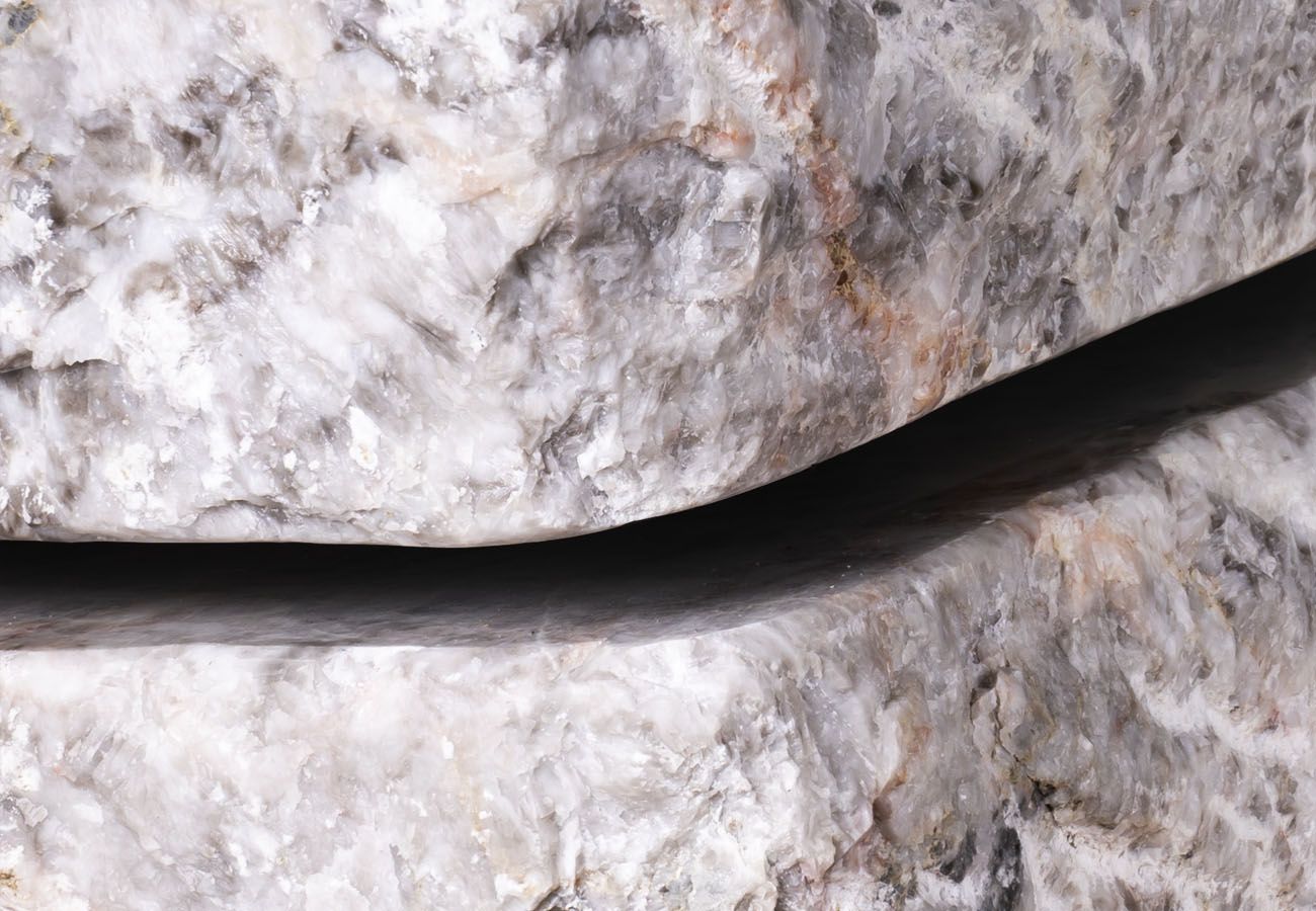 Italian Flowery Grey Marble